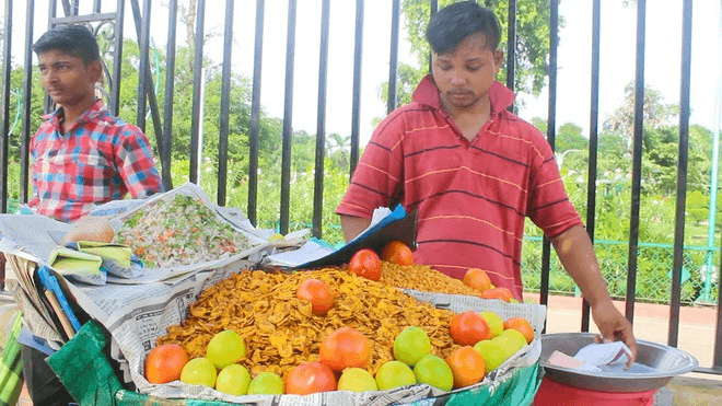 món chana jor garam ấn độ