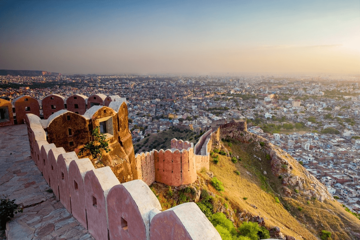 thành cổ jaipur ấn độ