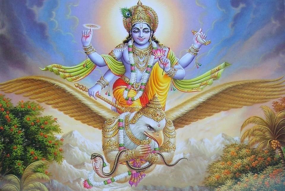 Thần Vishnu ấn độ giáo