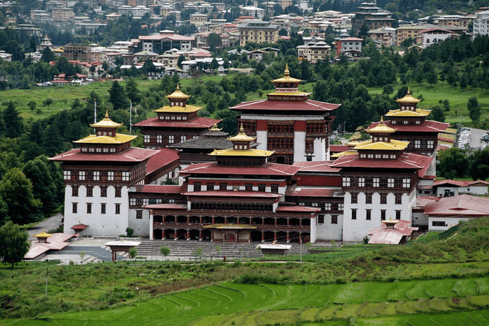 Pháo đài tu viện Wangdue Phodrang bhutan