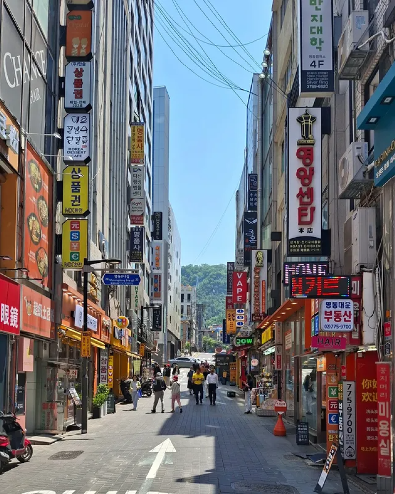 chợ myeongdong