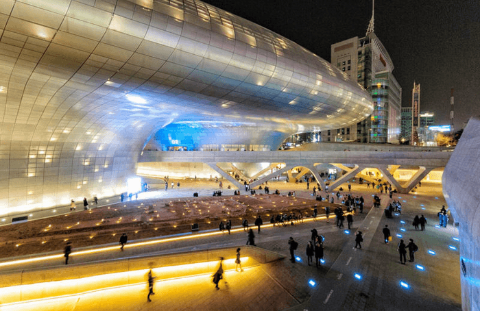 dongdaemun design plaza hàn quốc