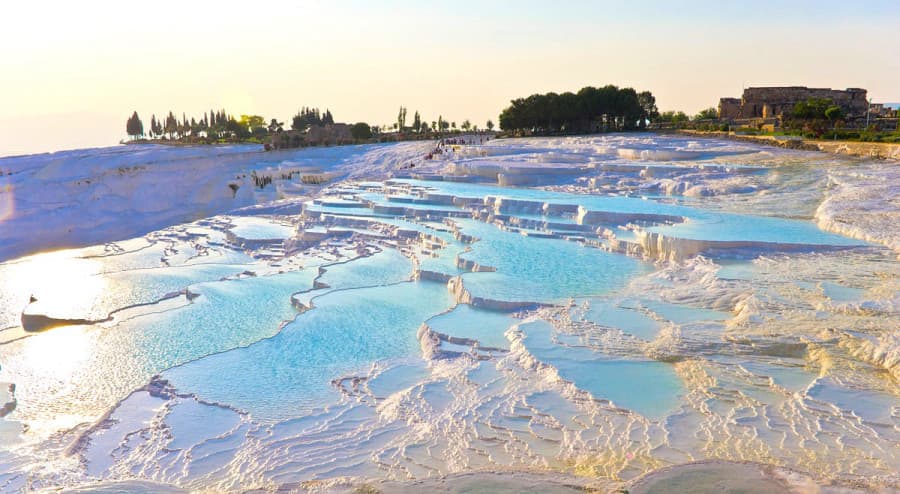 vẻ đẹp của pamukkale