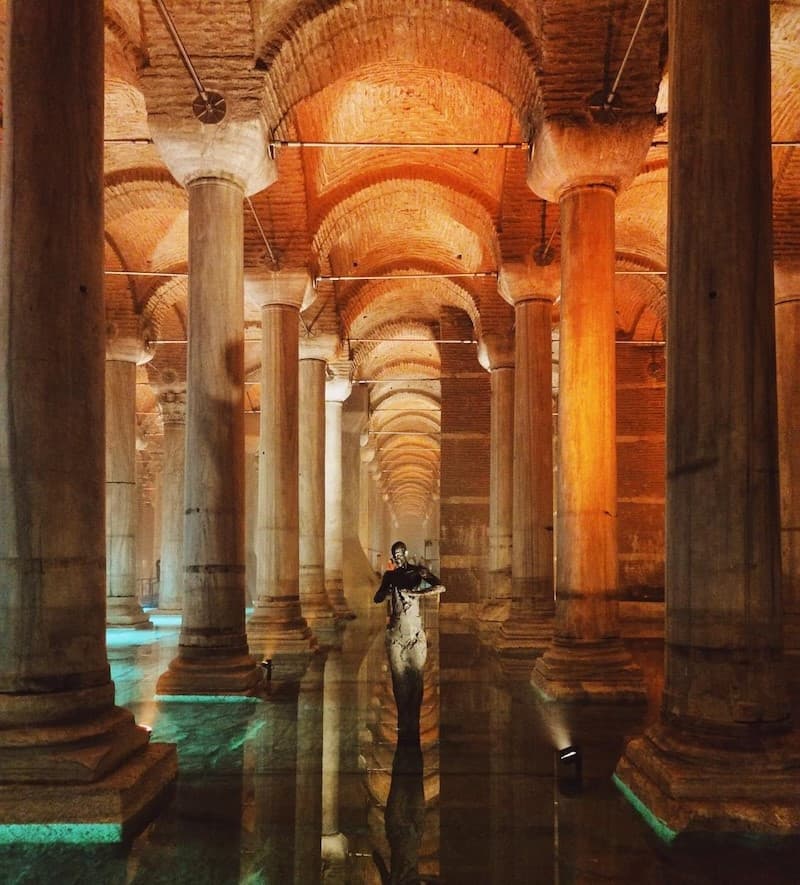 Công trình dưới lòng đất Basilica Cistern