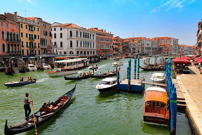 thuyền tại venice