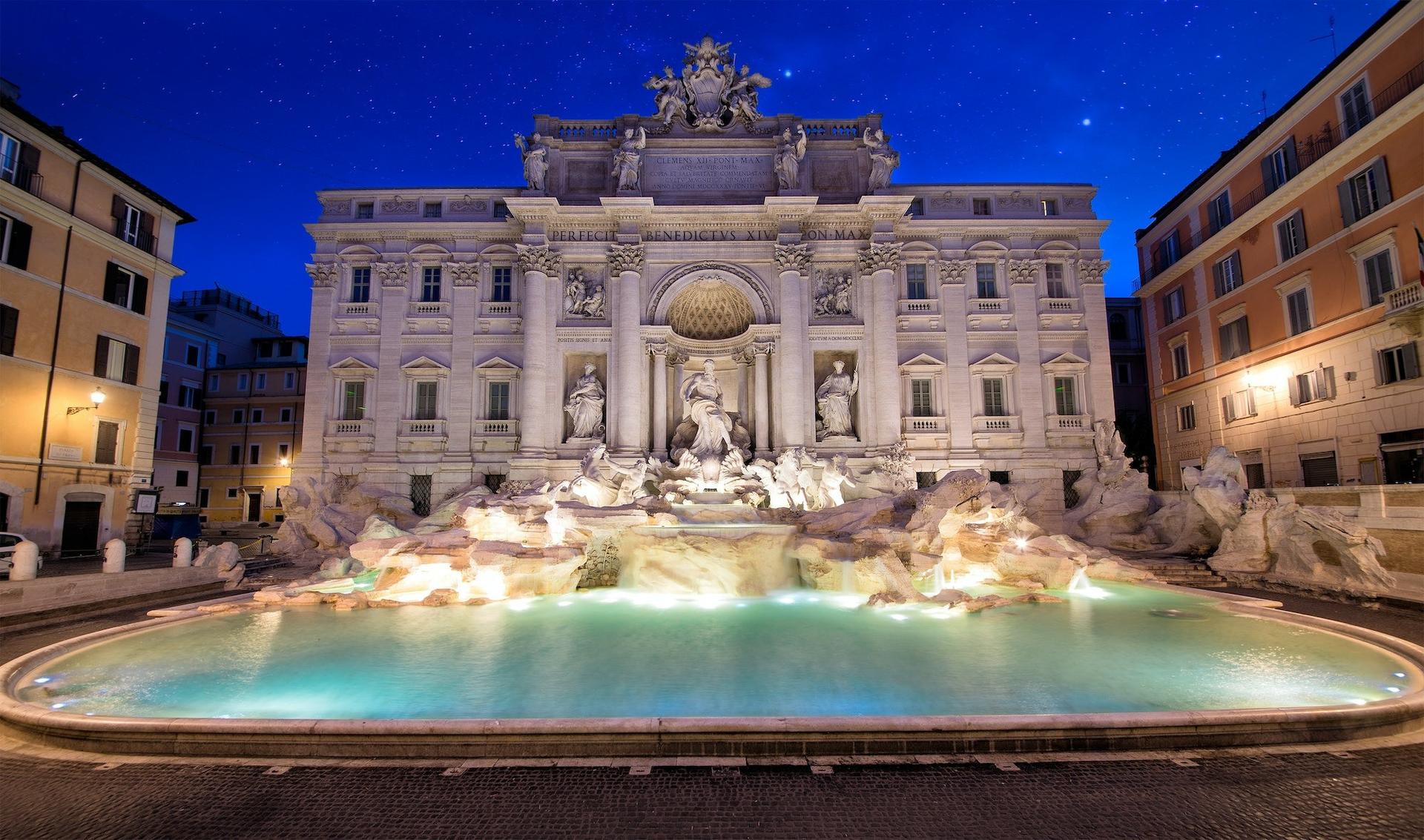  Fontana di Trevi đài phun nước của ý