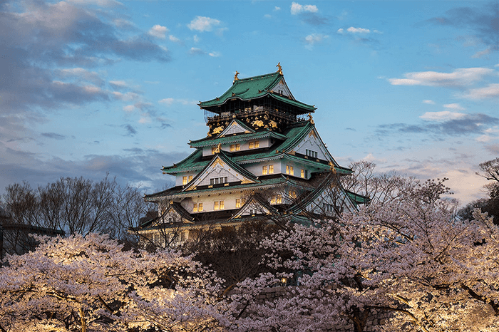 lâu đài osaka