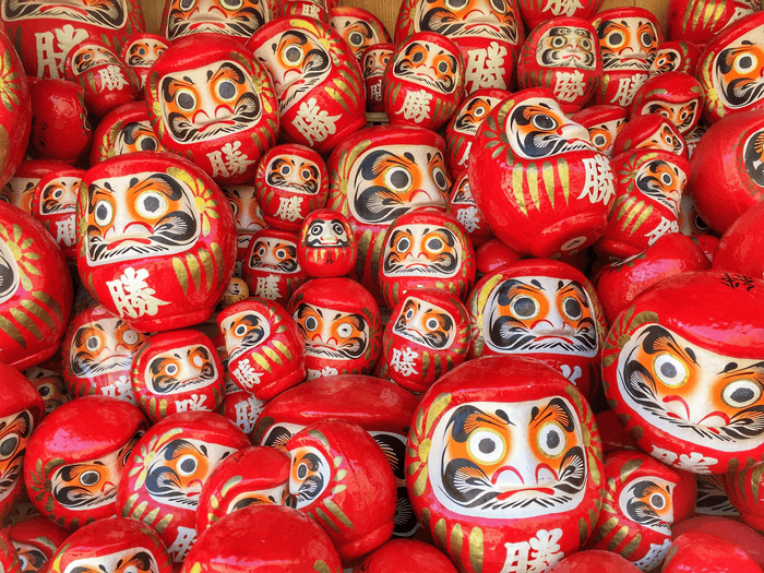 búp bê daruma osaka