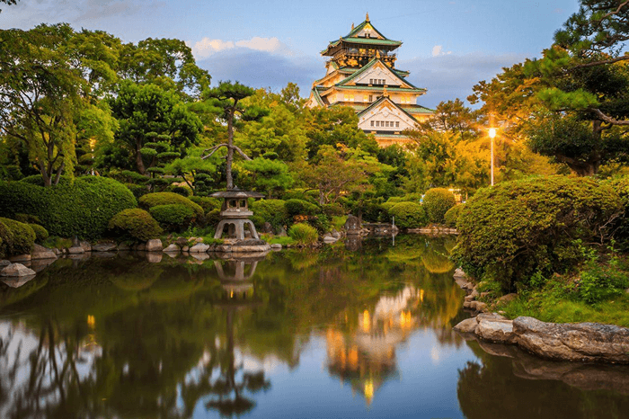 lâu đài osaka