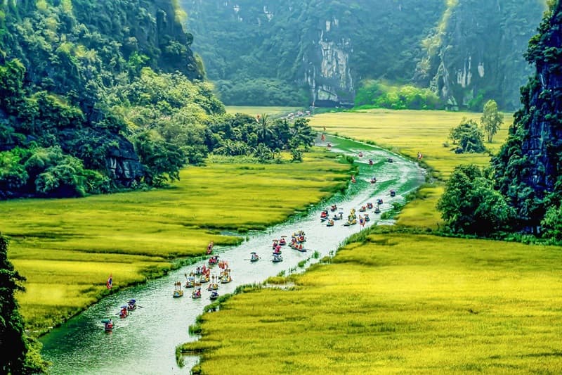 chèo thuyền