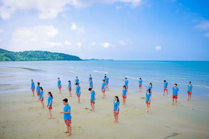 Địa điểm tổ chức Team building bãi biển tại miền Trung