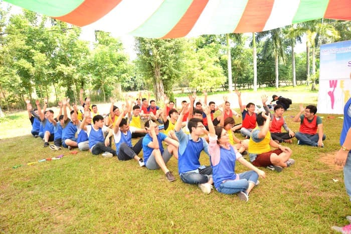 Teambuilding tại Tản Đà Resort