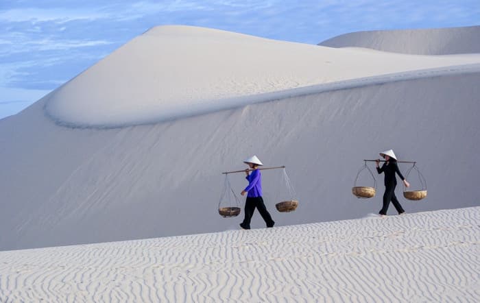 Trải nghiệm du lịch tại Đồi Cát Trắng