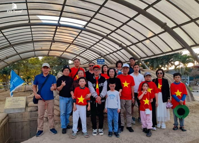 tham quan hầm đờ cát