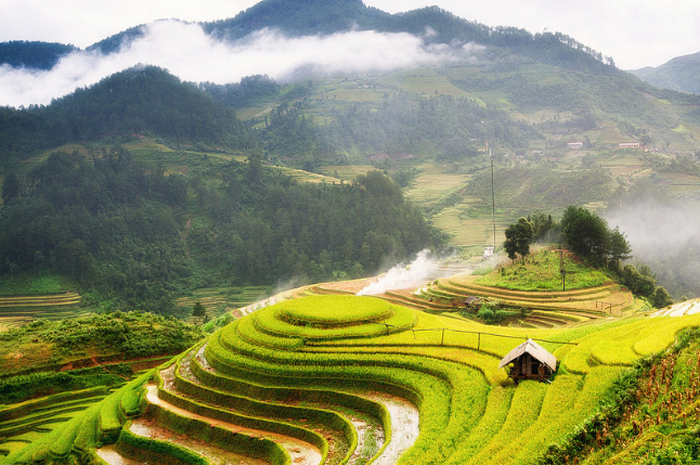 ruộng bậc thang xã la pán tẩn