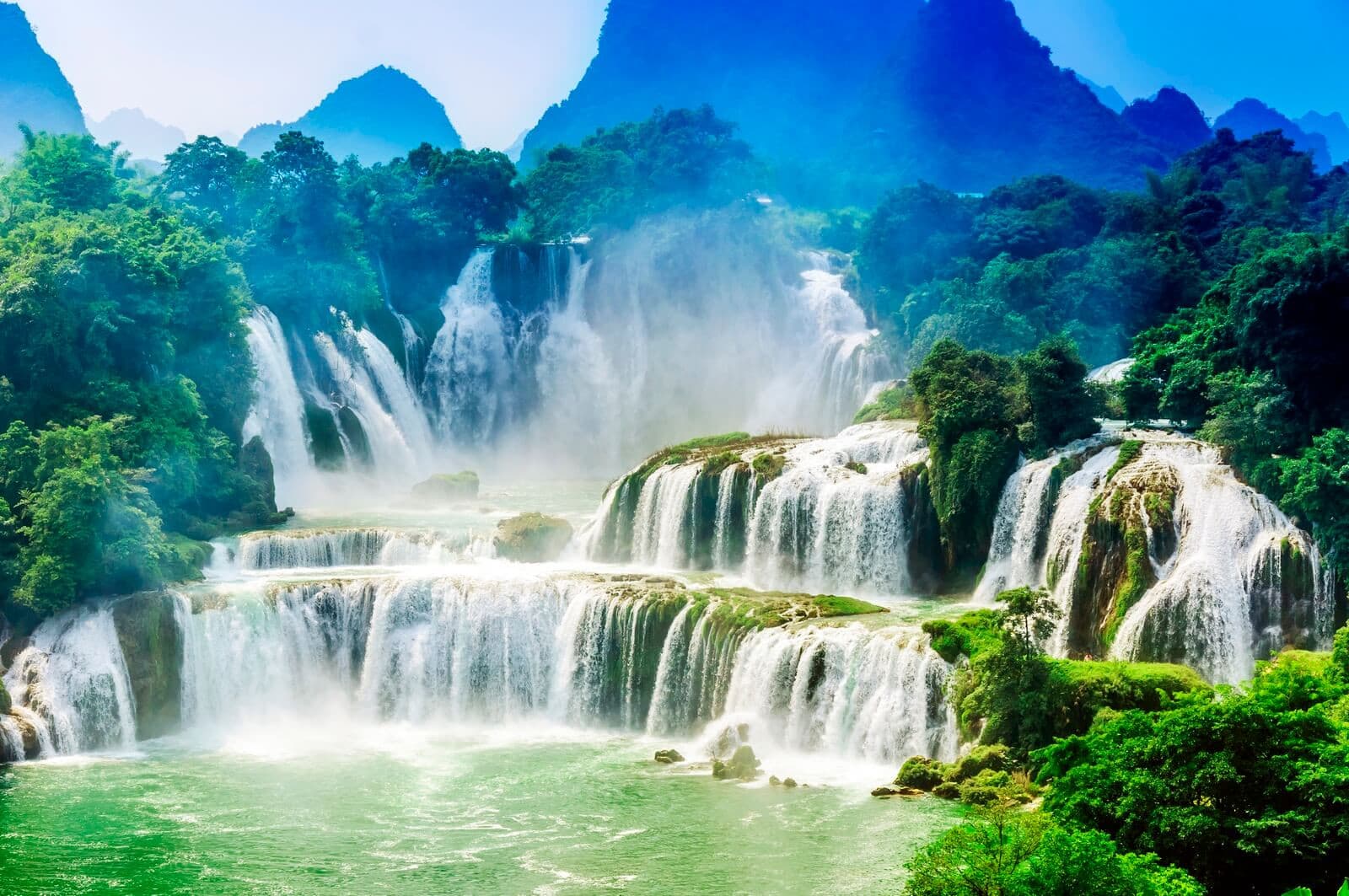 thác bản giốc