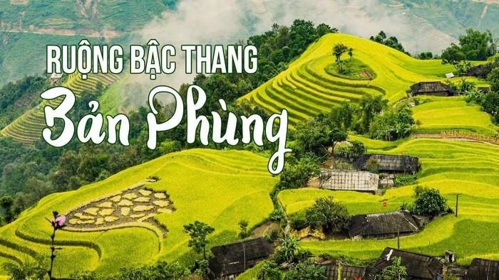 ruộng bậc thang bản phùng