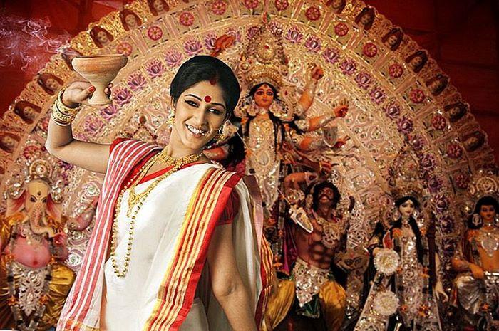 tham gia lễ hội thần durga ấn độ