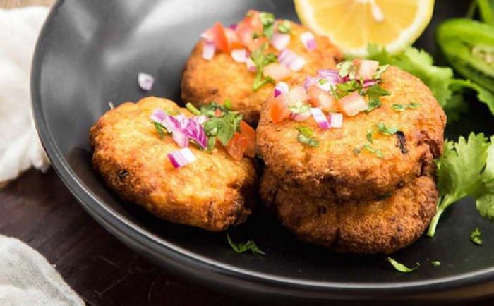 Bánh Aloo Tikki