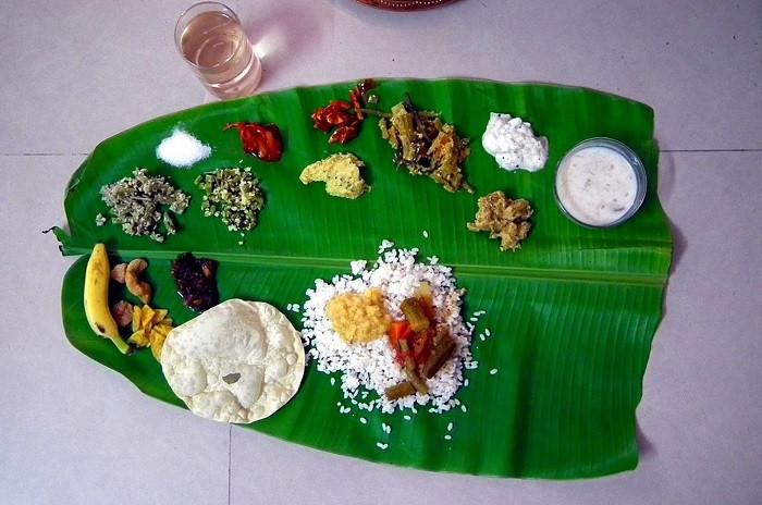 Kerala thali