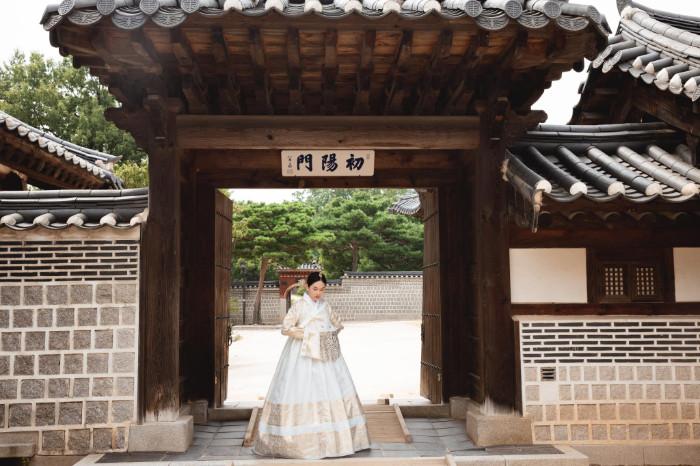 Chụp Hanbok ở cung điện Hàn Quốc