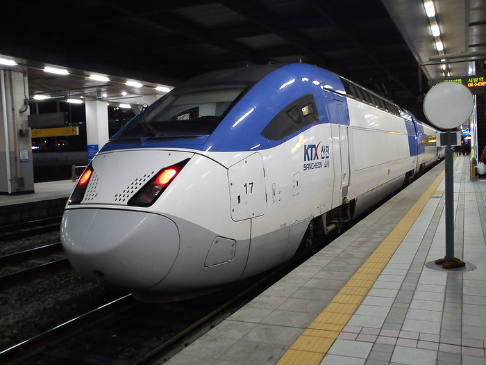 tàu cao tốc ktx hàn quốc
