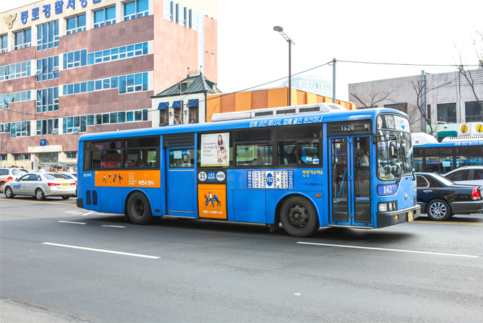 xe bus tại hàn quốc