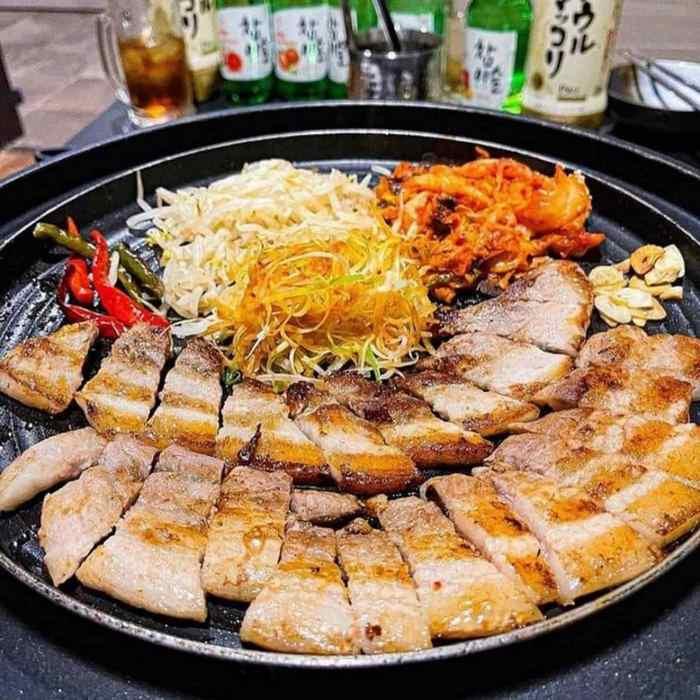 Samgyeopsal - món thịt nướng nổi tiếng 