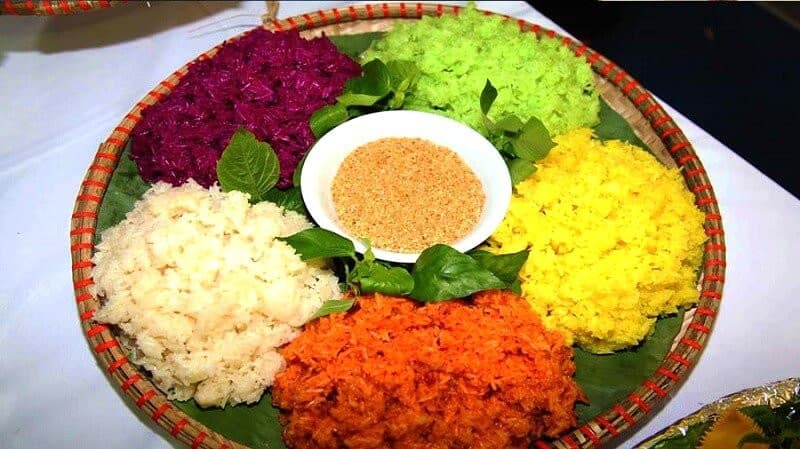 Xôi ngũ sắc