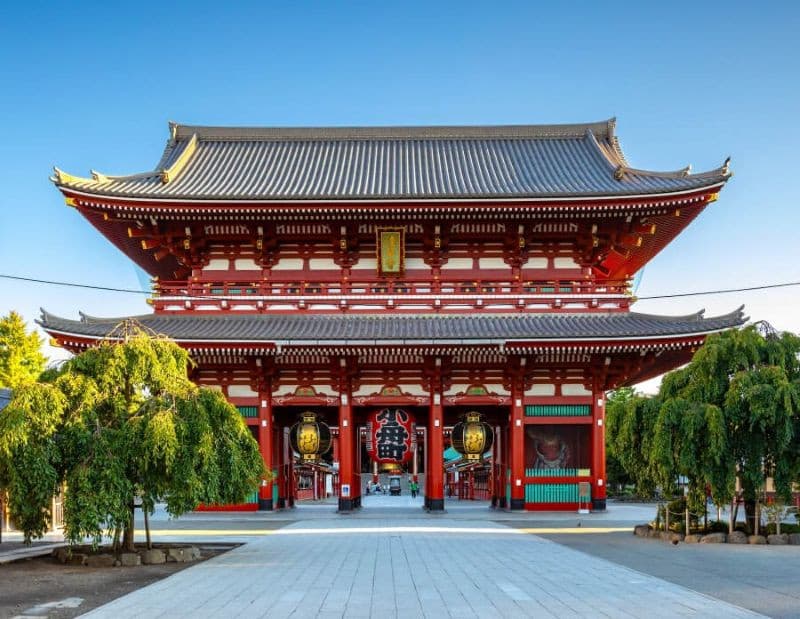 đền thờ asakusa kannon,tour nhật bản mùa hè