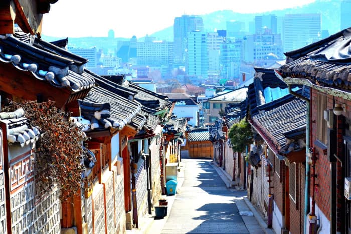 làng cổ Bukchon Hanok