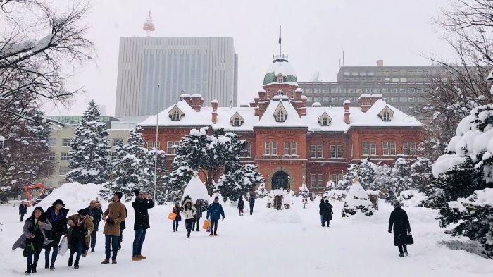 mùa đông hokkaido