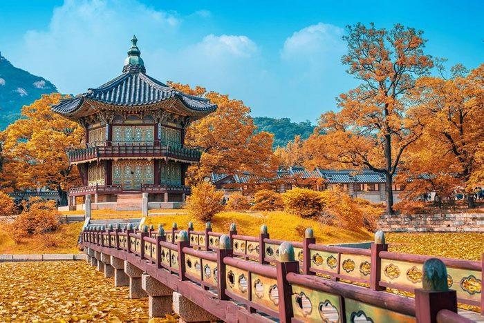 Hàn Quốc rực rỡ vào tháng 10