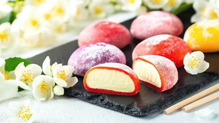 Mochi được trang trí đẹp mắt