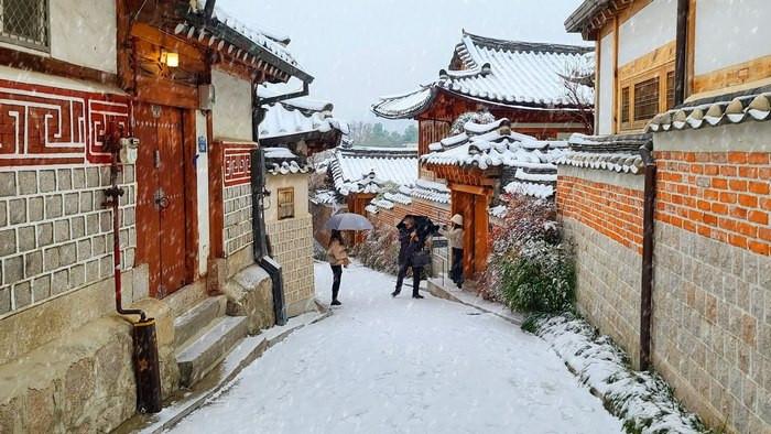  Một góc tại khu phố cổ Bukchon Hanok