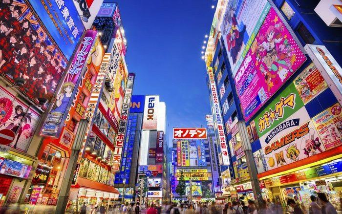 Khung cảnh đường phố không ngủ - Tokyo
