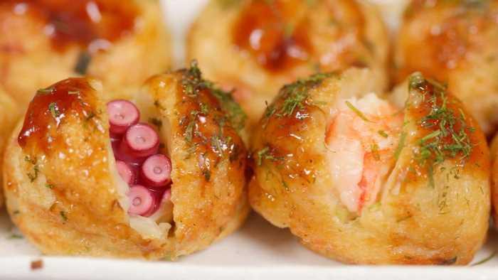 Món takoyaki nóng hổi vô cùng hợp cho mùa đông