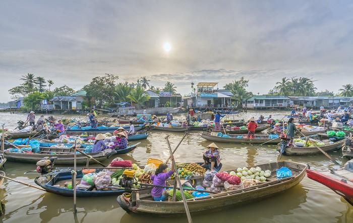 chợ nổi cái răng
