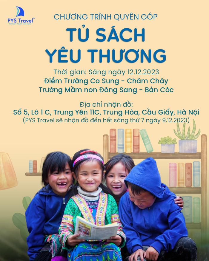 Chương trình thiện nguyện Tủ sách yêu thương