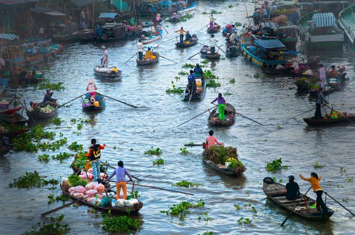 Chợ nổi Ngã Năm, Sóc Trăng