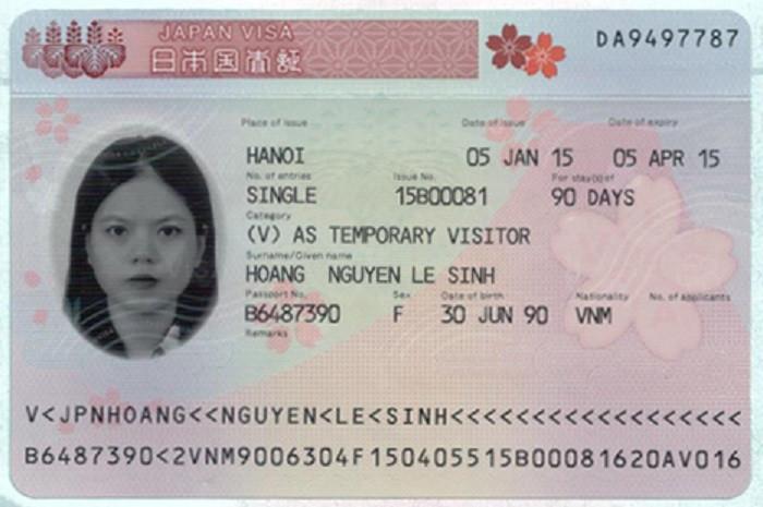 visa du lịch nhật bản