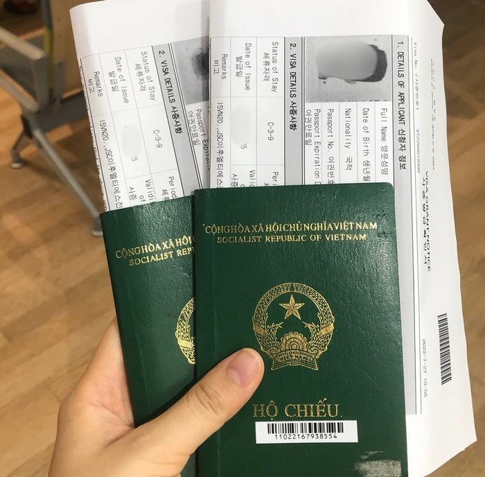 Hộ chiếu phải còn ít nhất 6 tháng 