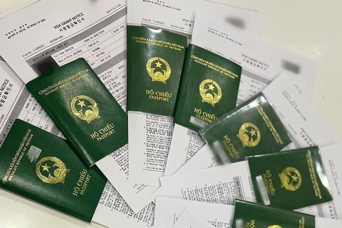 đối tượng được phép xin visa hàn quốc