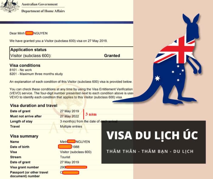 visa du lịch Úc 600