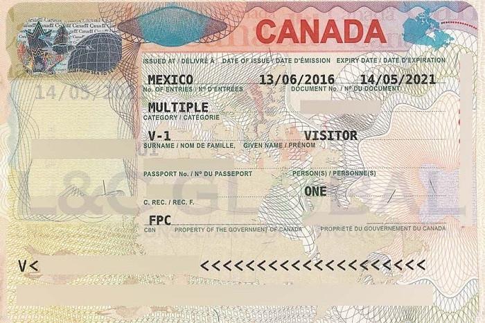 thời hạn xin visa canada