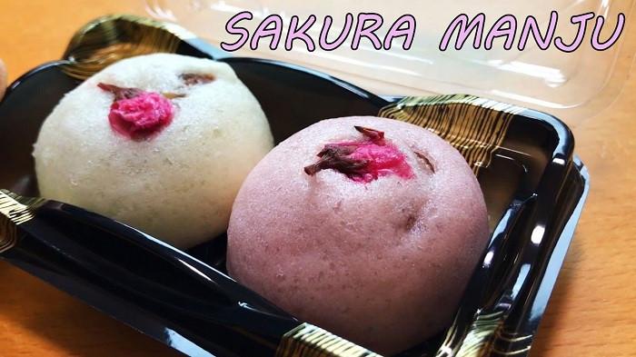 bánh sakura manju