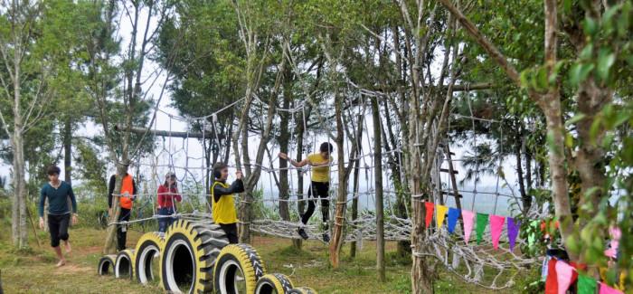 Teambuilding khu du lịch sinh thái Đồng Mô