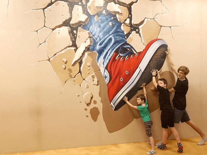 bảo tàng tranh 3d artinus