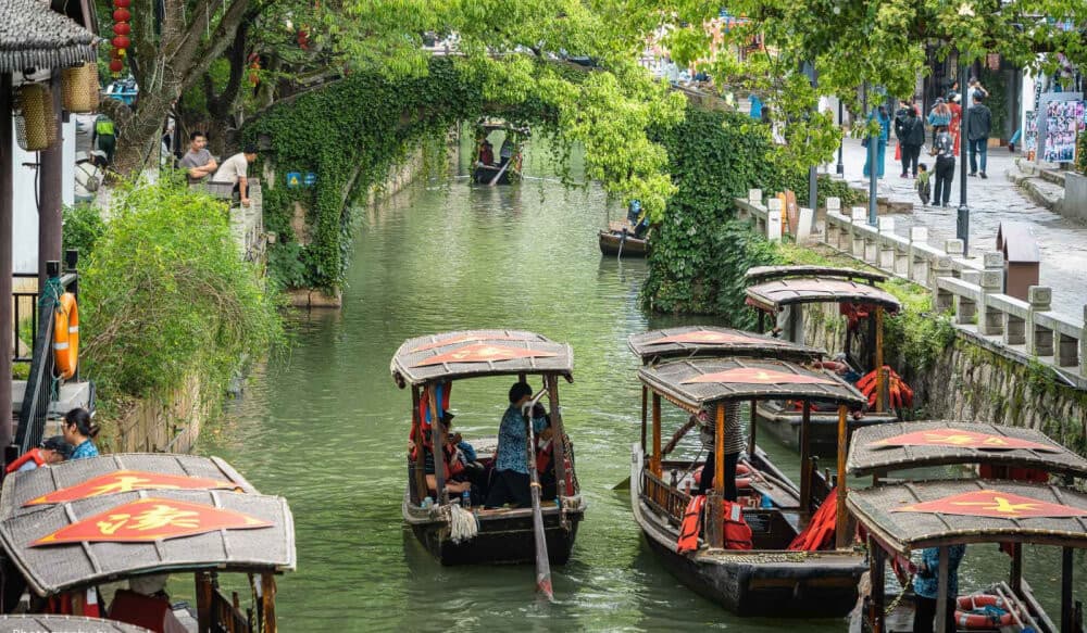 thị trấn nước Chu Gia Giác 