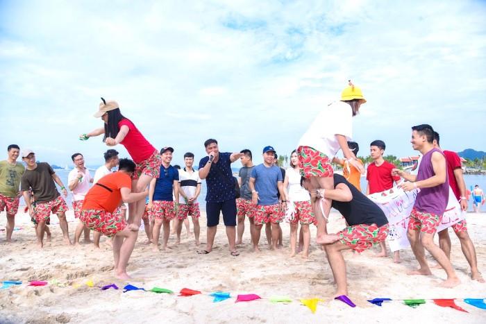 team building biển tân thành